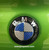 Blue Real Carbon Fiber Emblem Replacement with Painted Black Ring For E92/E92 M3 (Hood + Trunk Set)