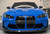 Blue Real Carbon Fiber Emblem Replacement with Painted Black Ring For G80 M3 (Hood + Trunk Set)