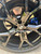 Black & White Wheel Center Cap Replacement Set (56mm)