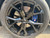 Black & White Wheel Center Cap Replacement Set (56mm)