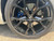 Black & White Wheel Center Cap Replacement Set (56mm)