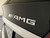 Mercedes Benz "//AMG" Trunk Decal in Silver/Matte Black/Gloss Black