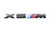"X5 M//" Trunk Emblem - Matte Black