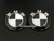 Black & White Emblem Replacement with Painted Black Ring For E93/E93 M3 (Hood + Trunk Set)