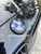 Blue Real Carbon Fiber Emblem Replacement with Painted Black Ring For G60/G60 i5 (Hood + Trunk Set)