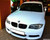JBSPEED Gloss Black Grills with Metallic Painted M// Stripes for BMW E82/1M