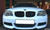JBSPEED Gloss Black Grills with Metallic Painted M// Stripes for BMW E82/1M
