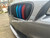 JBSPEED Dual Slat Gloss Black Grills with Metallic Painted M// Stripes for BMW F30/F31