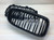 JBSPEED Dual Slat Gloss Black Grills Replacement for BMW E90 Facelift (Lci)
