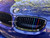 JBSPEED Gloss Black Grills with Metallic Painted M// Stripes for BMW E9x M3