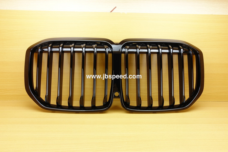 Single Slat Gloss Black Grills Replacement for G07