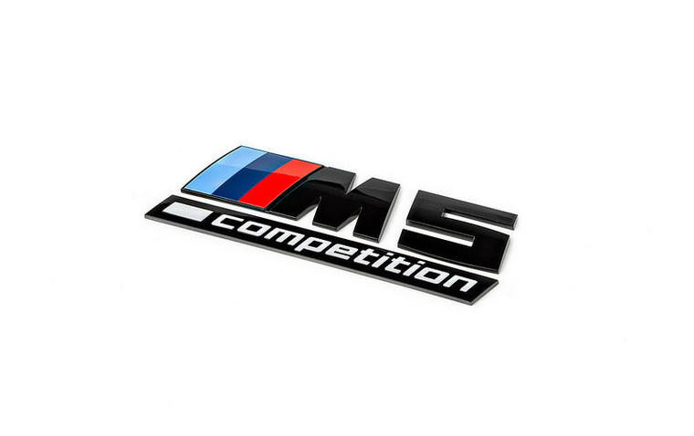 M5 Competition Trunk Emblem - Gloss Black