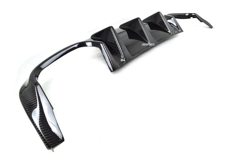 JBSPEED Carbon Fiber Diffurser Replacement for Mercedes Benz W204 C63 LCI Facelift Sedan