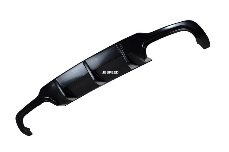 JBSPEED Painted Diffuser Replacement for Mercedes Benz W204 C63 LCI Facelift Sedan