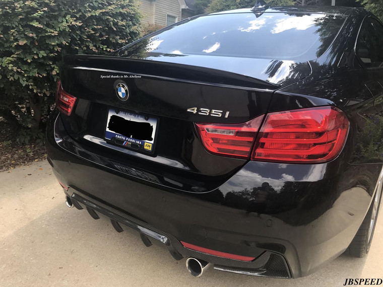 JBSPEED Painted Performance Trunk Spoiler for BMW F32