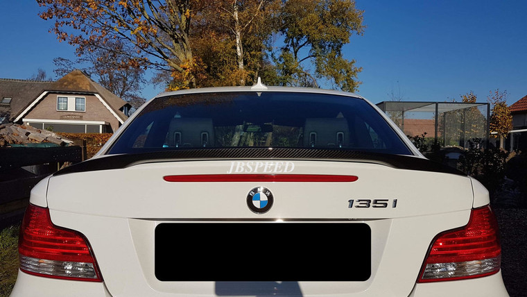 JBSPEED Carbon Fiber Performance Trunk Spoiler for BMW E82/1M