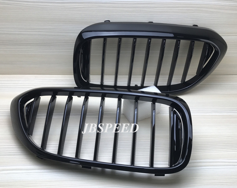 JBSPEED Single Slat Gloss Black Grills Replacement for BMW G30/F90 M5