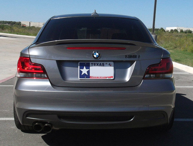 JBSPEED Painted Performance Trunk Spoiler for BMW E82/1M