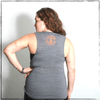 This is the Strong Athletic Queer Flowy Muscle Tank created by LGBT Owned company Strong Athletic. This design includes low cut armhole, easy drapey fit, super soft and comfy. 