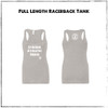 This is how the Strong Athletic Nerd Racerback, Vest or Singlet, would look if it were on an invisible person. The shirt says Nerd in bold white letters, placed square across the chest of the person wearing it. This is a bold shirt, for bold nerds!  