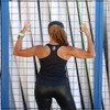 This is the back view of the Strong Athletic Woman Black Performance Racerback Wicking Tank Black with White Ink. People love this tank because the material moves with your body, rather than being restrictive, making it perfect for working out in. This shirt is made by Strong Athletic the female owned clothing company that believes people need to be supported with in sports, especially those people on the fringe of sports who have been pushed out. Strong Athletic made the Strong Athletic Woman design because we took issue with how female athletes are under appreciated in sports and we wanted the world to relearn how to address adult women. Calling an adult female a girl is never appropriate and we hope this design helps to teach people that. 