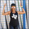 This is the Strong Athletic Austinite Performance Racerback Wicking Tank by Strong Athletic. Looking for a tank top that has an image of the state of Texas on it? This tank has just that, plus it's about being from Austin. This tank is light weight and the polyester fabric is perfect for working out in the hot Texas heat. 