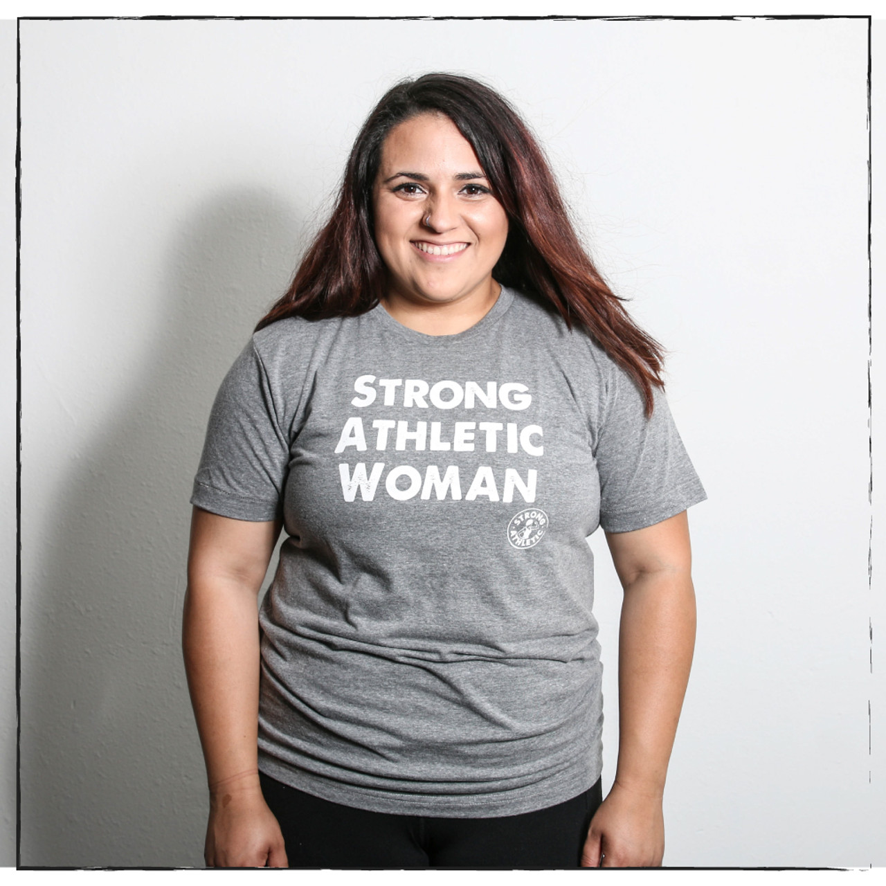 Sold Out! The Perfect Shirt for Female Athletes the Strong Athletic Woman  Crew Neck T-shirt