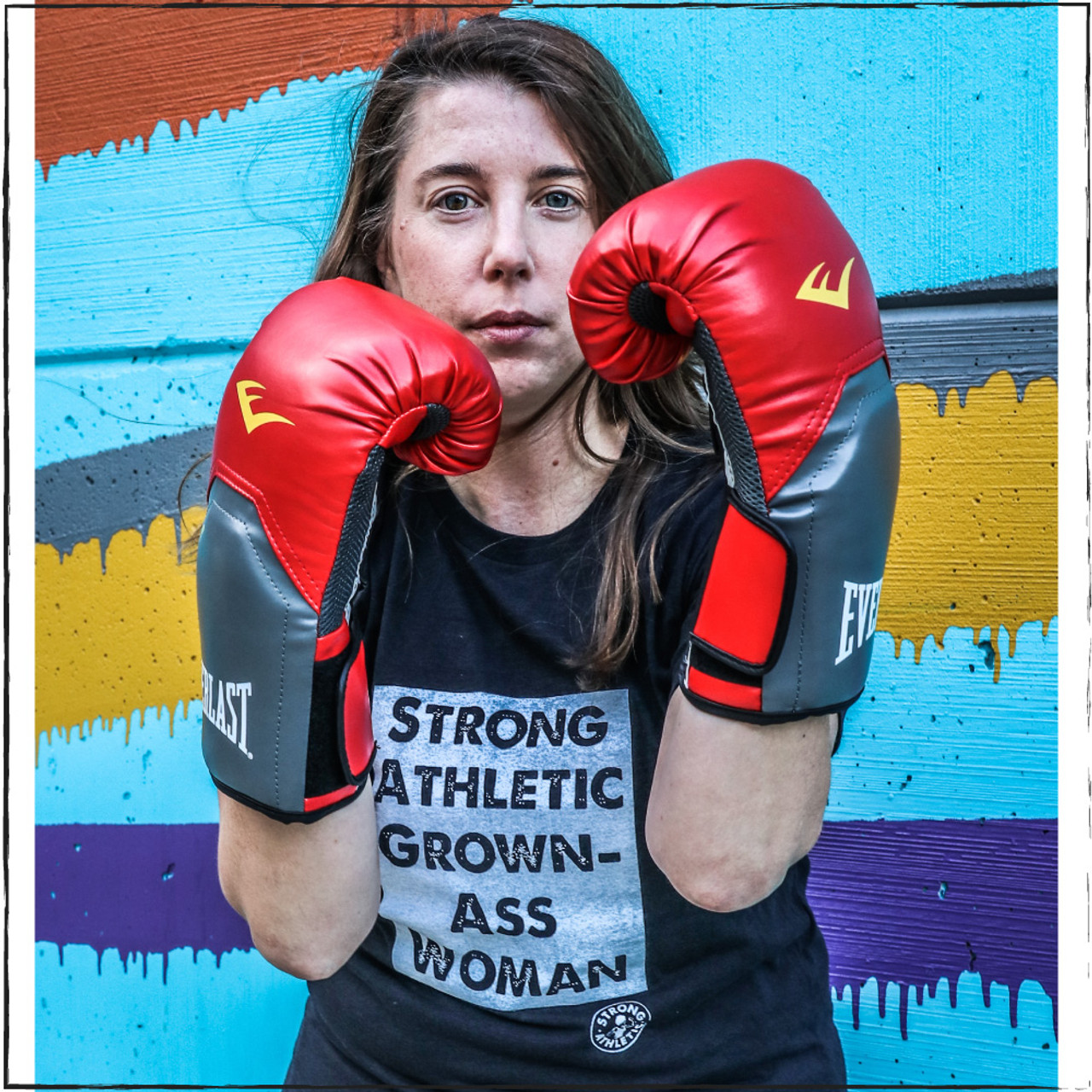 Strong Athletic Grown-Ass Woman T-Shirts photo picture