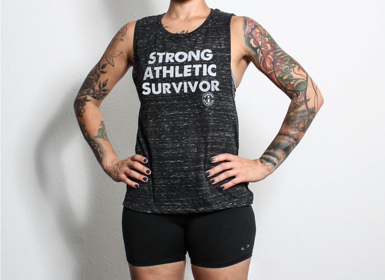 Strong Athletic Survivor Flowy Muscle 