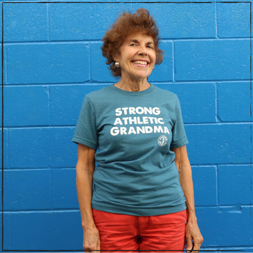 The Perfect Shirt for your Grandmother who Works Out the Strong Athletic Grandma Shirts