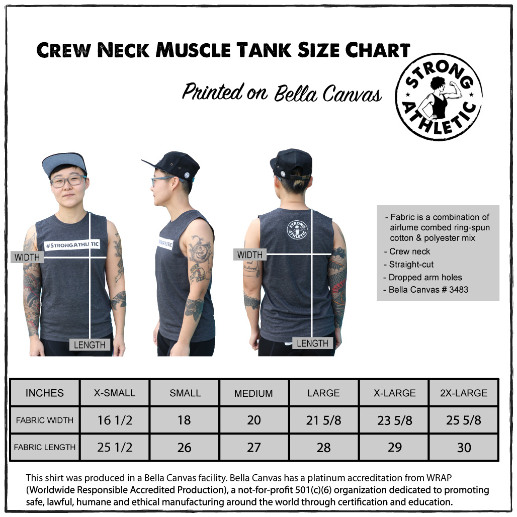 Bella+Canvas 3483 - Muscle Tank