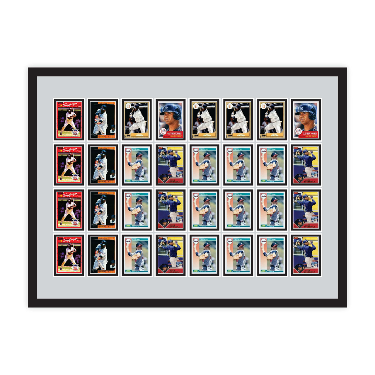 Sports Card Frame with Double Matting Perfect Cases and Frames
