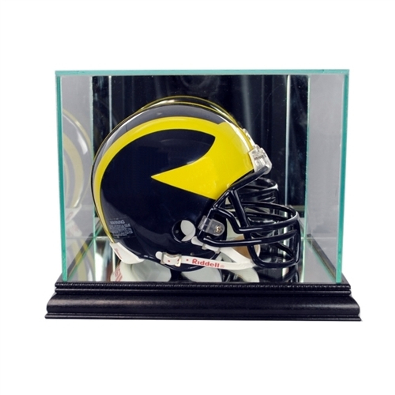 black and yellow football helmet