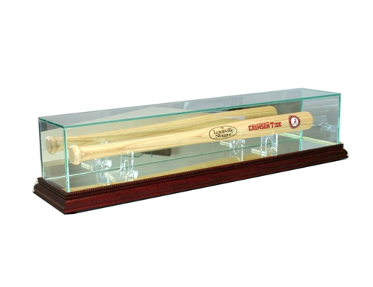 Better Display Cases Clear Acrylic Wall Mounts and Display Stands for Baseball Bats