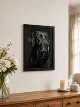 Personalized Pet Memorial Canvas Print - Framed