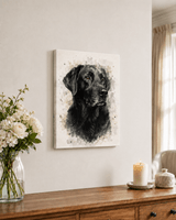 Personalized Pet Memorial Wrapped Canvas Print