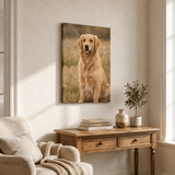Personalized Pet Memorial Wrapped Canvas Print