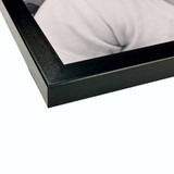 Classic Black 3/4" Wood Picture Frame for Photos and Wall Art | Real Wood Moulding and Double Strength Glass | 4x6 5x7 8x10 11x14 16x20 18x24