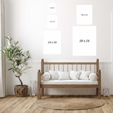 Witch with Crows in a Field Halloween Print