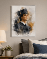 Personalized Graduation Glass Print