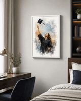 Personalized Framed Graduation Canvas