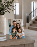 Personalized Family Glass Print