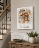Personalized Family Wrapped Canvas Print