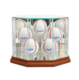 Five Baseball Display Case