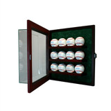 12 Cabinet Baseball Display Case