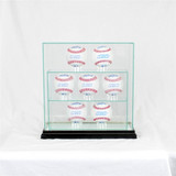 7 Upright Baseball Display Case