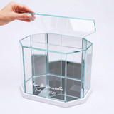 Personalized Octagon Wedding Card Box