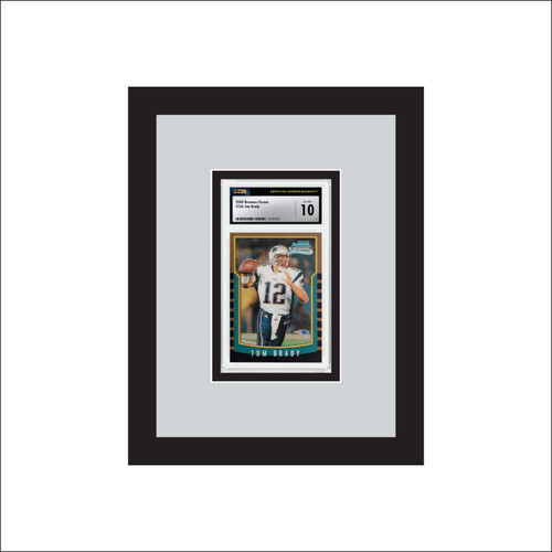 Graded Sports Card Frame with Double Matting