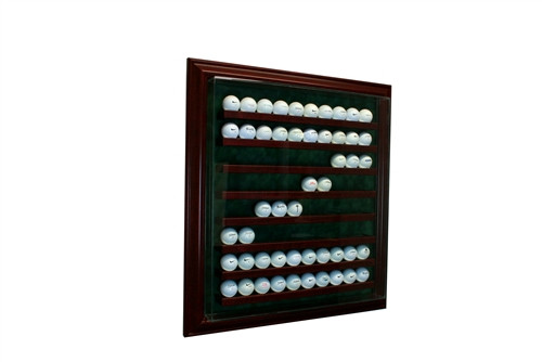 80 Golf Ball Cabinet Style Display Case