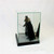 1/6th scale Lord Stark in a miniature figurine display case with mirrored background and black base 1/6th scale Lord Stark in a miniature figurine display case with mirrored background and black base